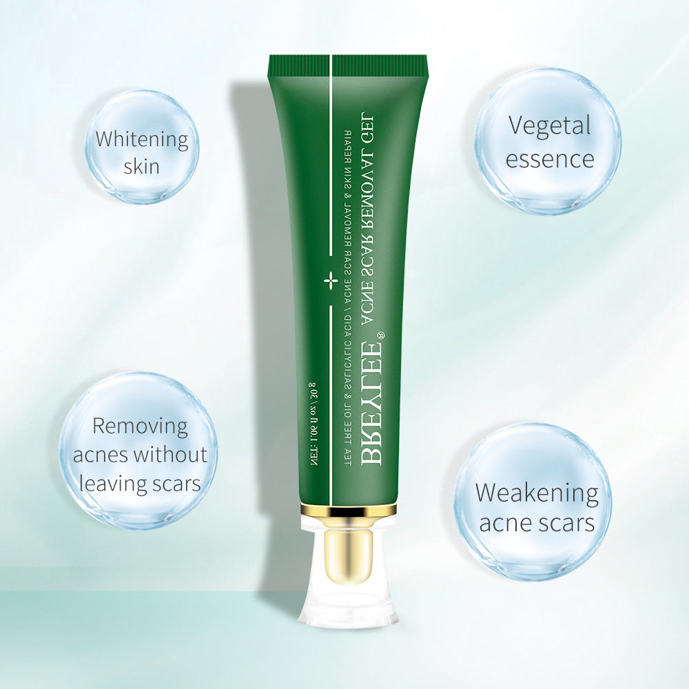 Gel Reparador de Cicatrices de Acné con Árbol de Té – Cuidado y Regeneración