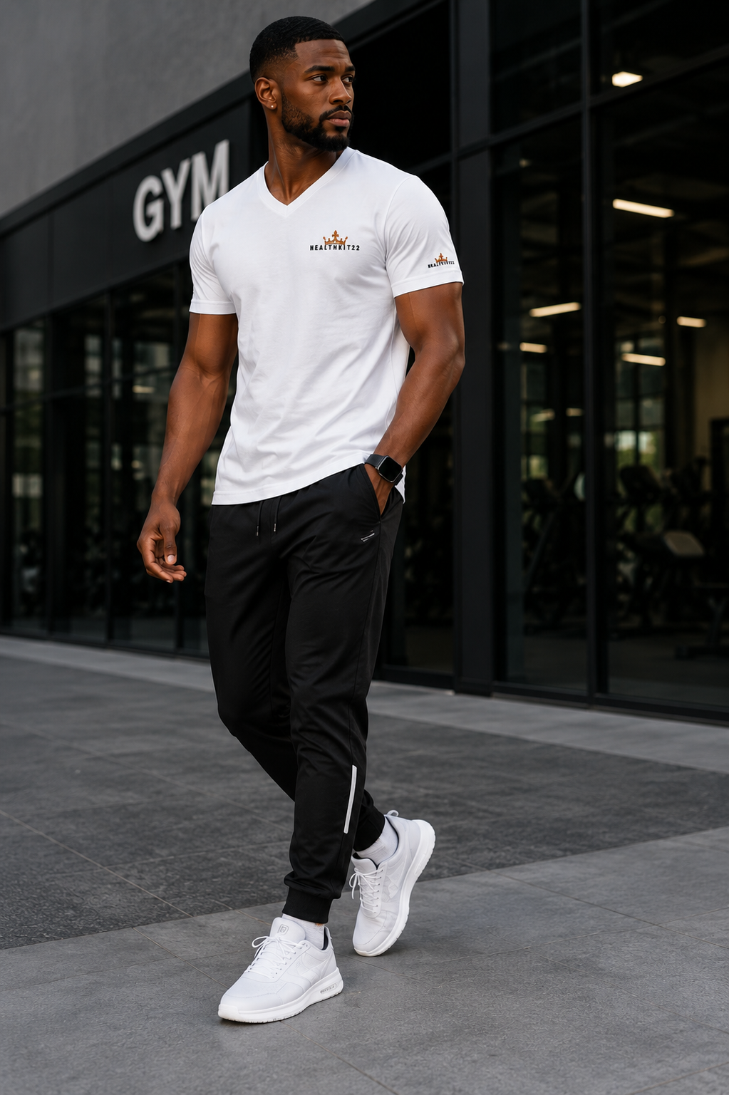 Camiseta Cuello en V Unisex | Básico Premium para Cada Día