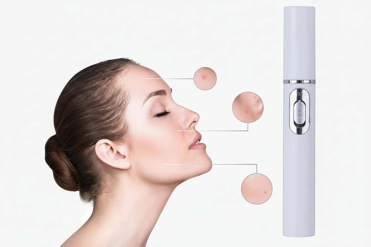 Facial Beauty Device Eye Massager Blue Light Black Eye Circles Facial Care Tool Lightening Texture Maintaining Eye Bags