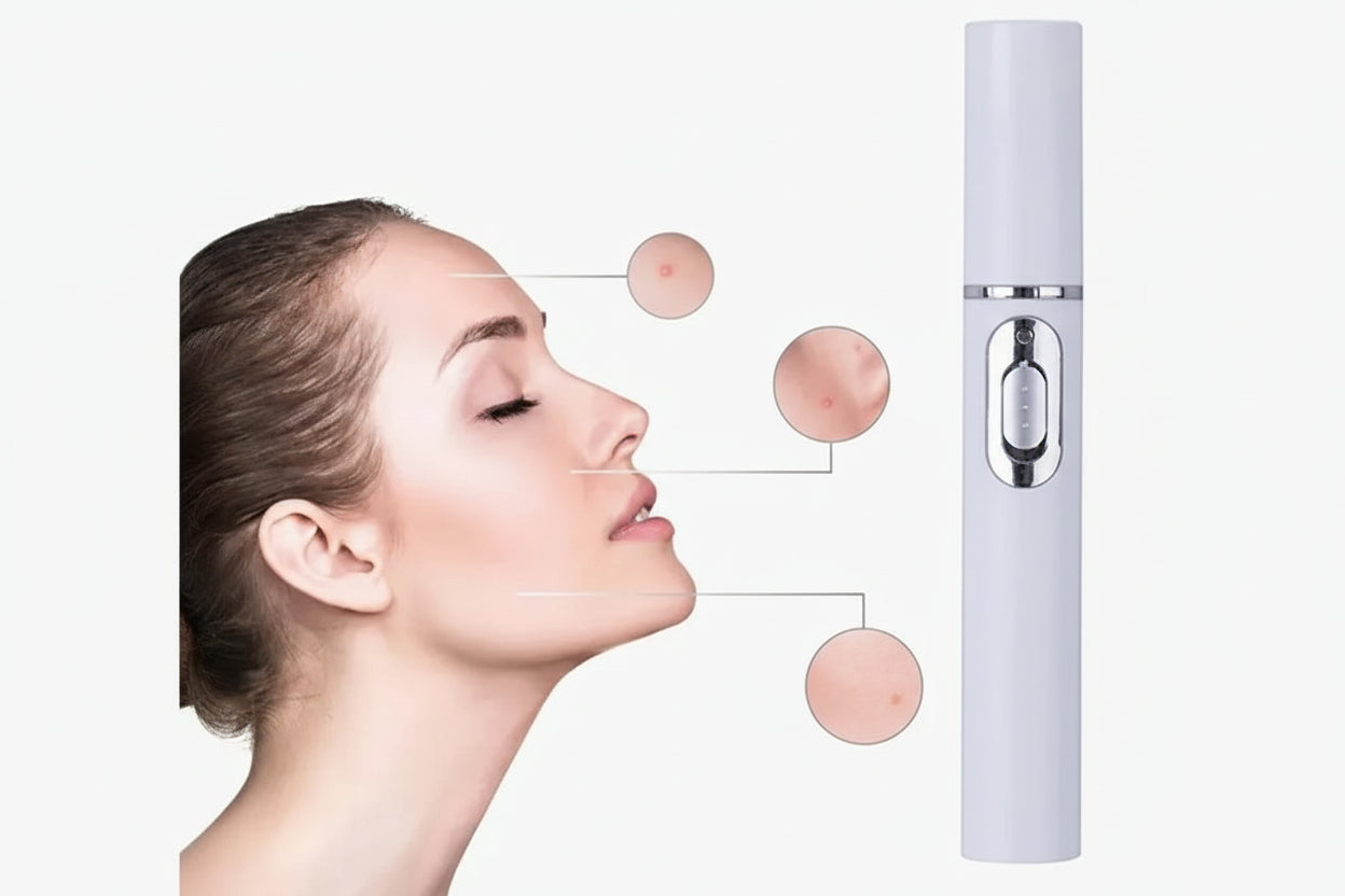 Facial Beauty Device Eye Massager Blue Light Black Eye Circles Facial Care Tool Lightening Texture Maintaining Eye Bags