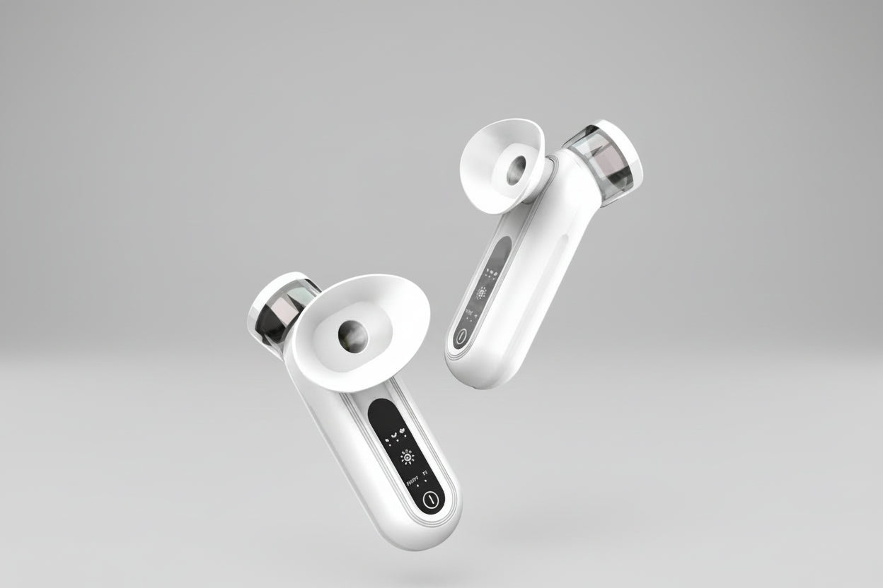 Masajeador y Vaporizador de Ojos Frío/Calor – Alivia Fatiga, Ojos Secos e Hidrata